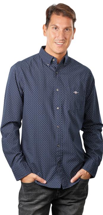 Immagine prodotto GANT Micro Print Shirt Long Sleeve Marine (XL)