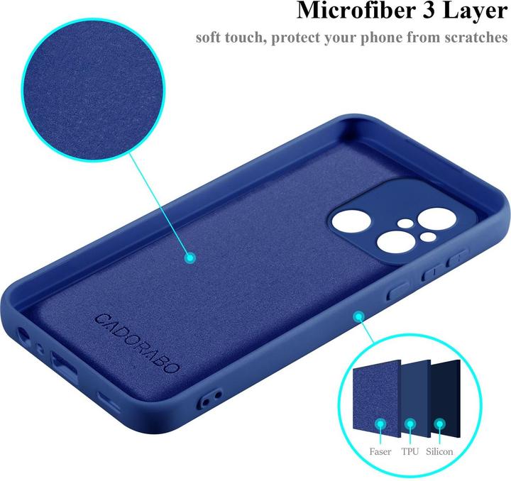 Image du produit Cadorabo Housse pour Redmi 12C TPU avec protection liquide en silicone (Xiaomi Redmi 12C)