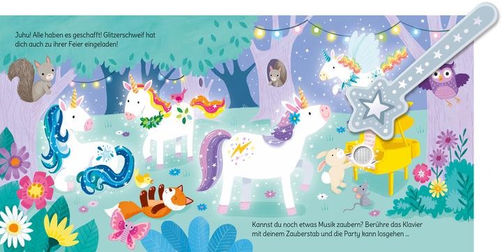 Produktbild Mein Zauberstab-Klangbuch: Magische Einhornparty (Deutsch)