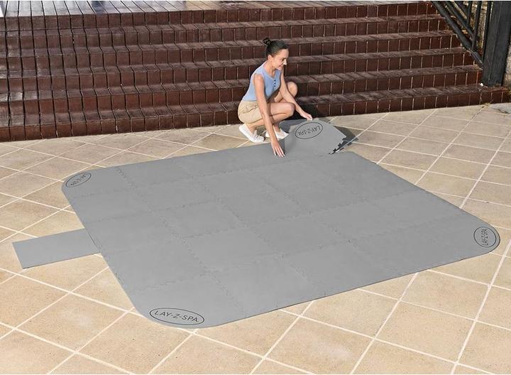Produktbild Bestway Lay-Z-Spa Xtras Bodenschutzfliesen-Set