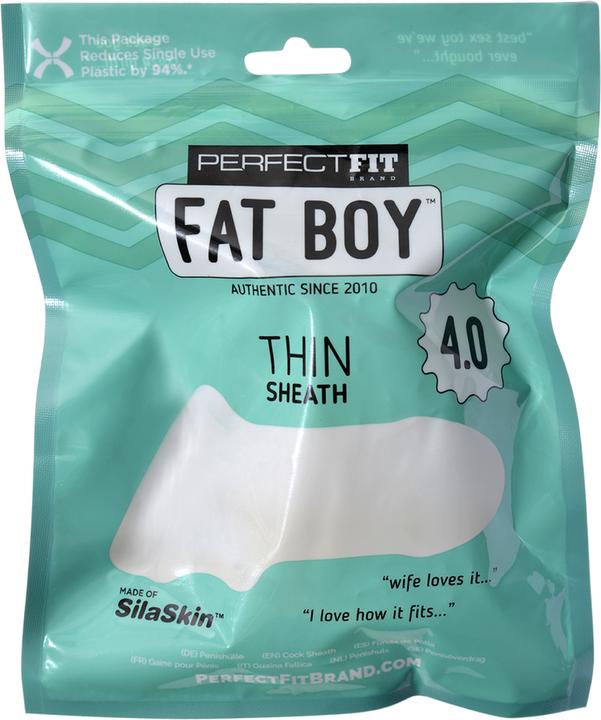 Productafbeelding Perfect Fit Fat Boy Thin - Dildo - 4" / 10 cm