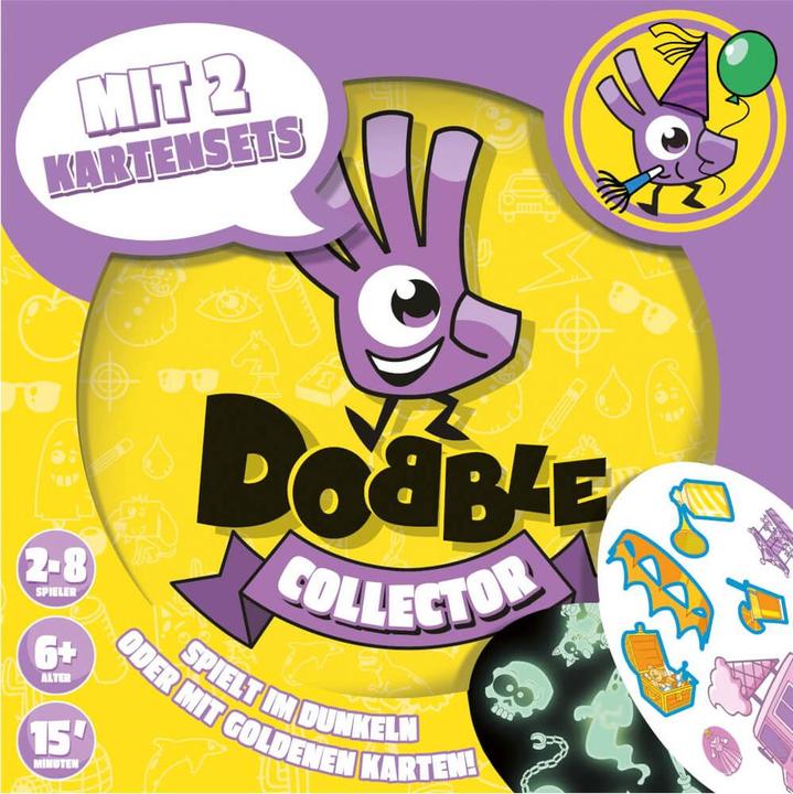 Productafbeelding Asmodée ZYGD0020 - Dobble Collector, kaartspel, voor 2-8 spelers, vanaf 6 jaar (DE editie) (Duits)