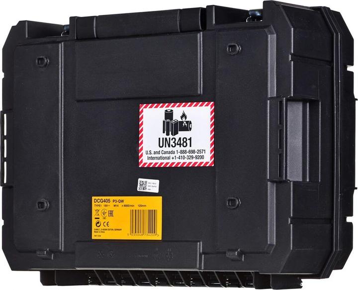 Actual product image DeWalt DCG405P3 (125 mm)