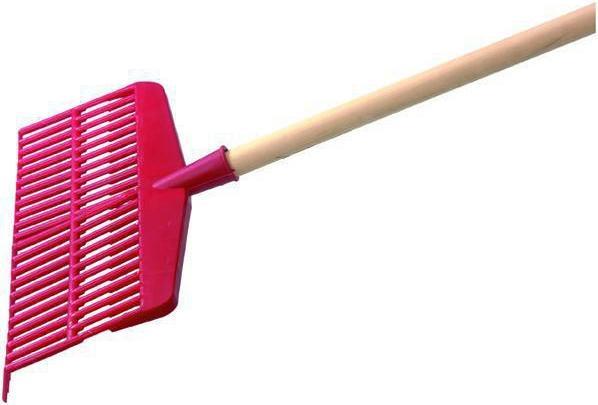 BRW Leaf rake plastic