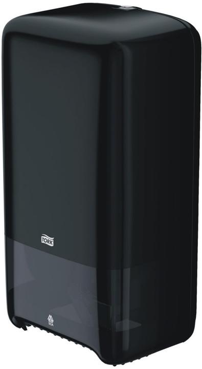 Actual product image Tork 557508 Double roll toilet paper dispenser, black for midi toilet paper