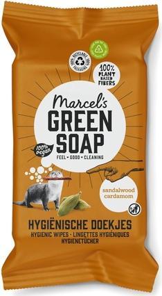 Actual product image Marcel's Green Soap Cleaning Wipes Sandalwood & Cardamom