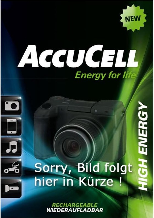 Image du produit AccuCell Batterie pour Mitac Mio Moov 500, Mio Moov 510, Mio Moov 560, Mio Moov 580