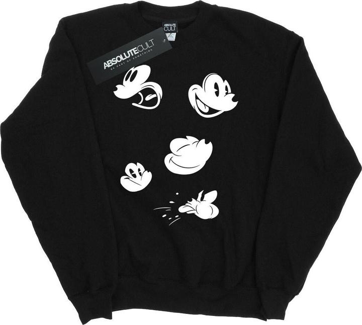 Actual product image Disney Mens Mickey Mouse Faces Sweatshirt (XL)