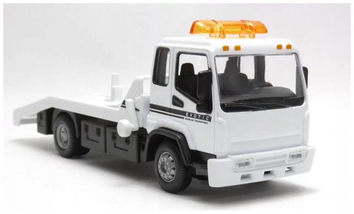 Actual product image Bburago 18/31419 Metal Street Fire scale 1:43 Official Jaguar F-Type v6 Dynamic with transport truck