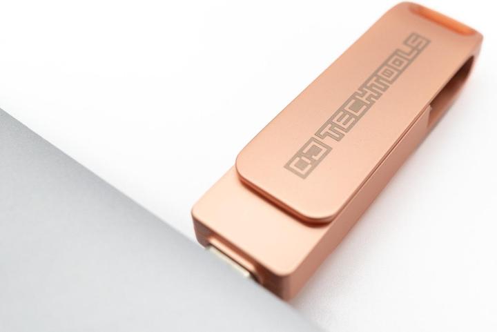 Produktbild DJTechTools Chroma Drive USB - 128GB - Rose Gold (128 GB, USB-A, USB-C)