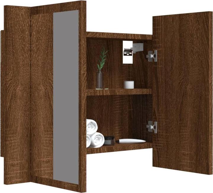 Produktbild vidaXL LED-Spiegelschrank (60 x 12 x 45 cm)