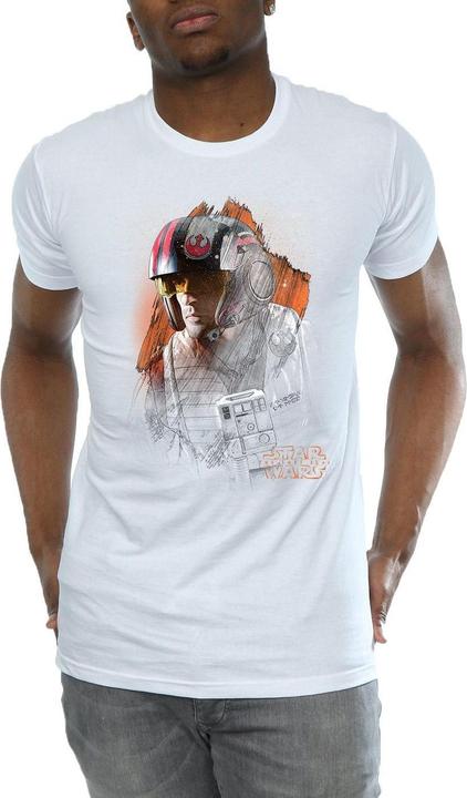 Produktbild Star Wars The Last Jedi Poe Dameron Brushed TShirt (3XL)
