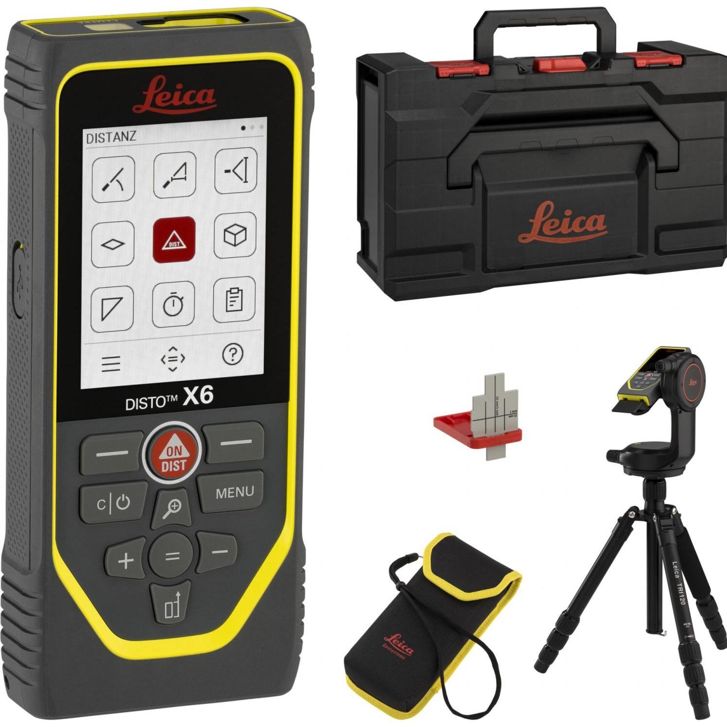 Leica Geosystems, Laserentfernungsmesser, Disto X6 P2P (250 m, 635 nm)