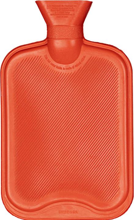 Immagine prodotto HI Borsa dell'acqua calda in gomma naturale, 2,0 litri (2 l, Pallone da letto senza coperchio)