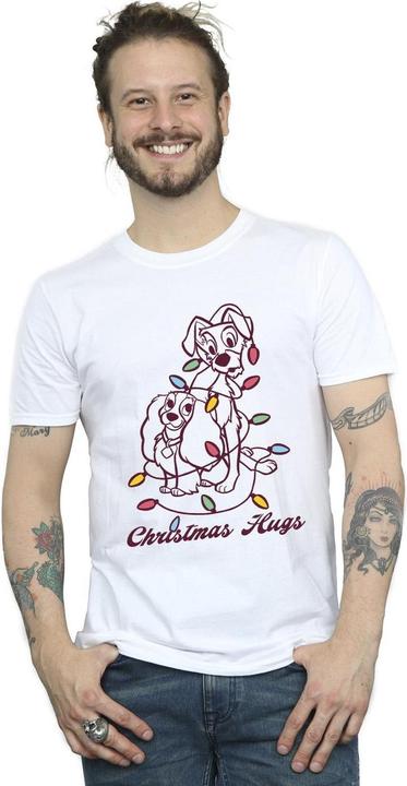 Image du produit Disney - T-shirt LADY AND THE TRUMP CHRISTMAS HUGS - Homme (5XL)