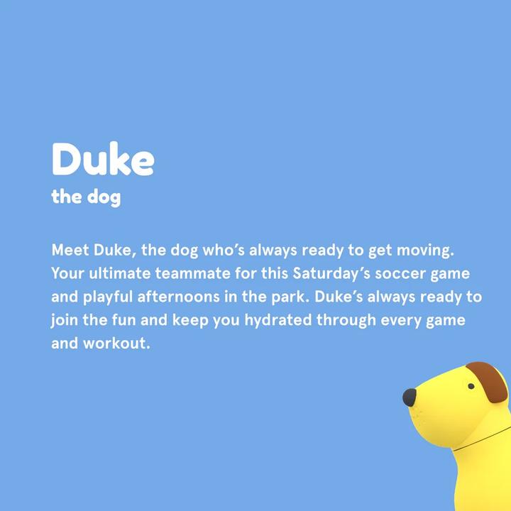 Image du produit Asobu Bestie Dog - Bouteille isotherme avec paille 460 Ml (0.46 l)