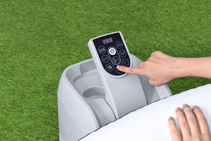 Produktbild Bestway LAY-Z-SPA Miami energieeffizienter aufbl asbarer Whirlpool mit AirJet 180 x 66 cm (4 Personen)