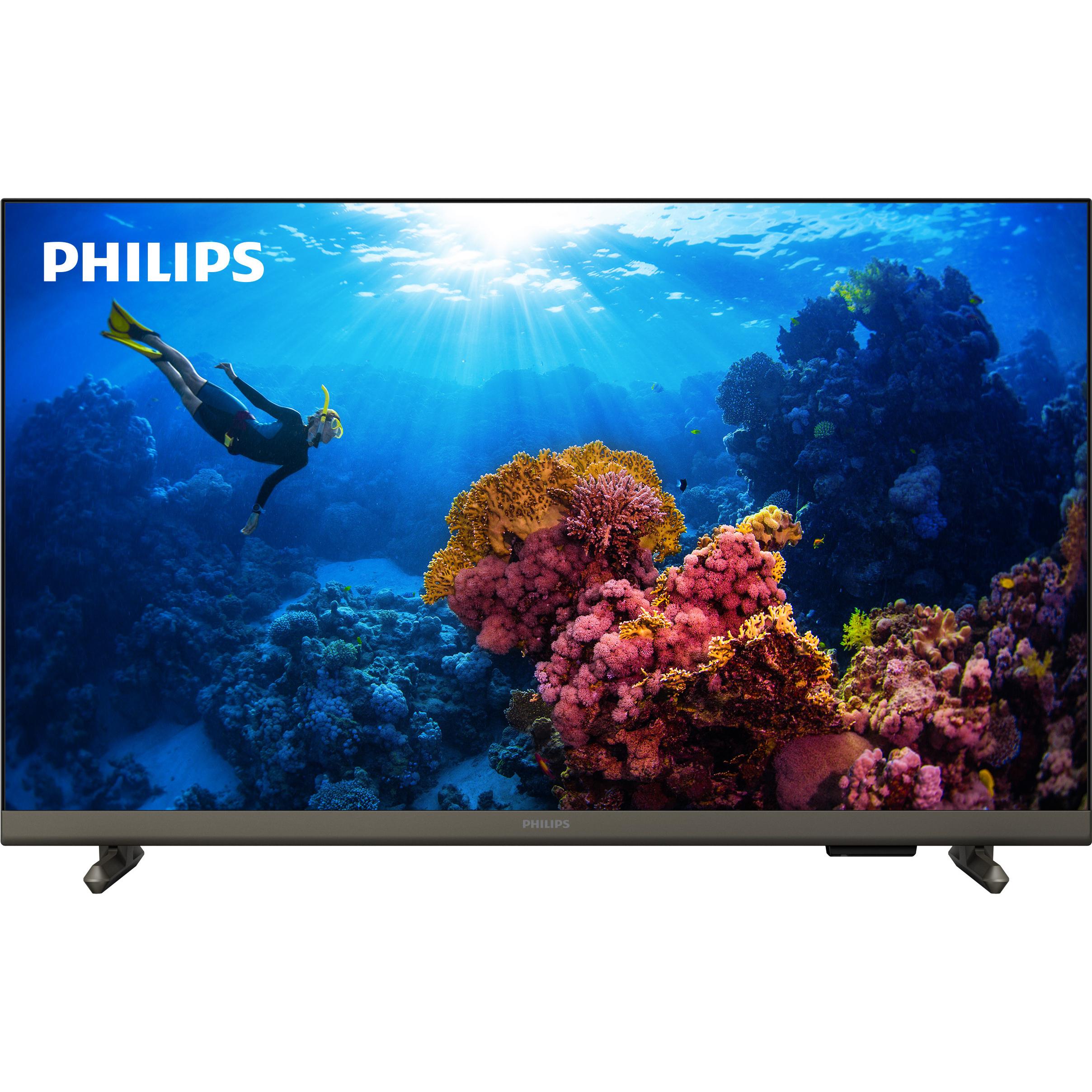 Philips 24PHS6808/12 (24", PHS6808, LED, HD 768p, 2023), TV, Schwarz