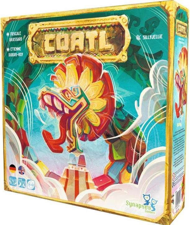 Productafbeelding Synapses Games SG001 - Cóatl, bordspel, voor 1-4 spelers, vanaf 10 jaar (Duits, Engels, 1 - 4 Spelers)