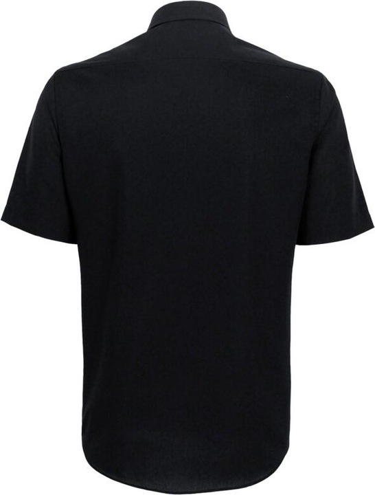 Immagine prodotto Hakro Camicia a 1/2 maniche Business Comfort nera, 4XL (4XL)