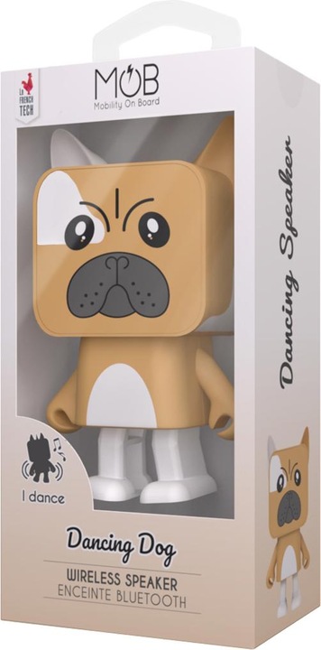 Image du produit Mobility on Board Dancing Animal speaker Bouledogue (4 h, Fonctionnement sur batterie)