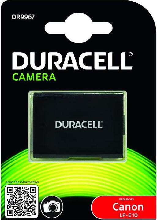 Productafbeelding Duracell Lithium-ion batterij LP-E10,1020 mAh (Batterij van de camera)