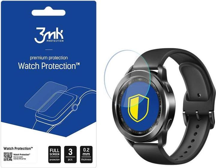 3MK FlexibleGlass Watch Xiaomi Watch S3 Szkło Hybrydowe