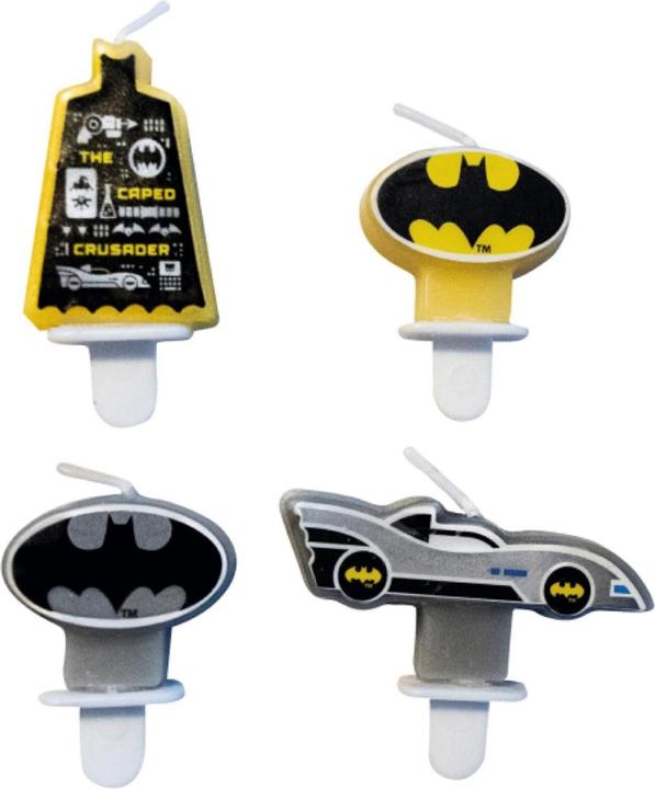 Actual product image Amscan Bougies Batman (4pcs) (4 pcs.)