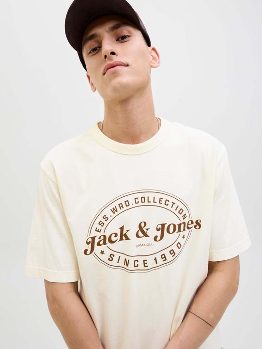 Produktbild Jack & Jones Jjedover Print Tee Ss Crew Neck (M)