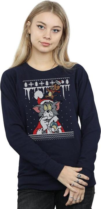Produktbild Tom & Jerry Christmas Fair Isle Sweatshirt (S)