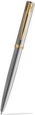 Actual product image Waterman Kugelschreiber IMPRESSION Stainless SteelGT M Blau Geschenkbox (1x)