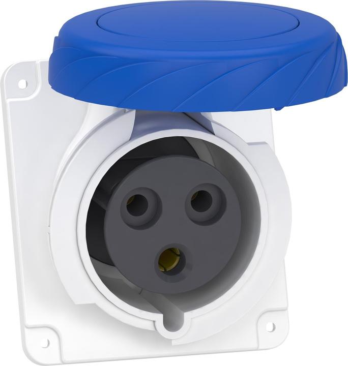 Immagine prodotto Schneider Electric SE PKY32F723 Presa a muro, angolare, IP67, 32A, 230V, 3p