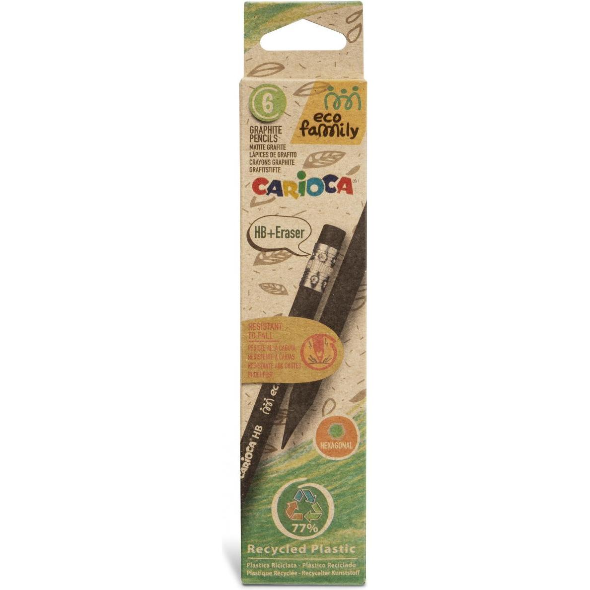 Carioca 43091 Schwarz 6 Stück