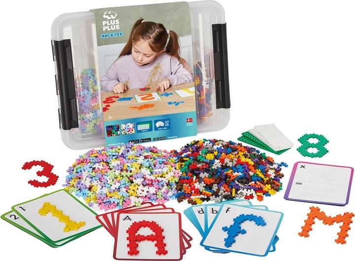 Produktbild Plus-Plus 2000 Kreativ Bausteine ABC & 123