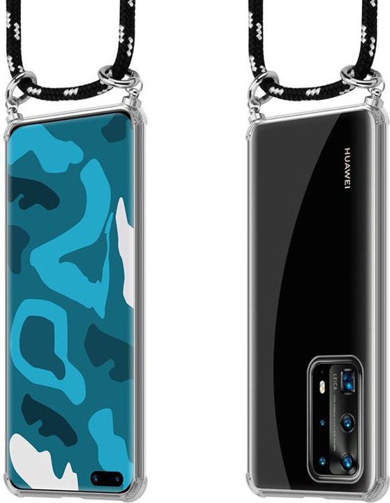 Produktbild Cadorabo TPU Handy Kette SILBER Cover