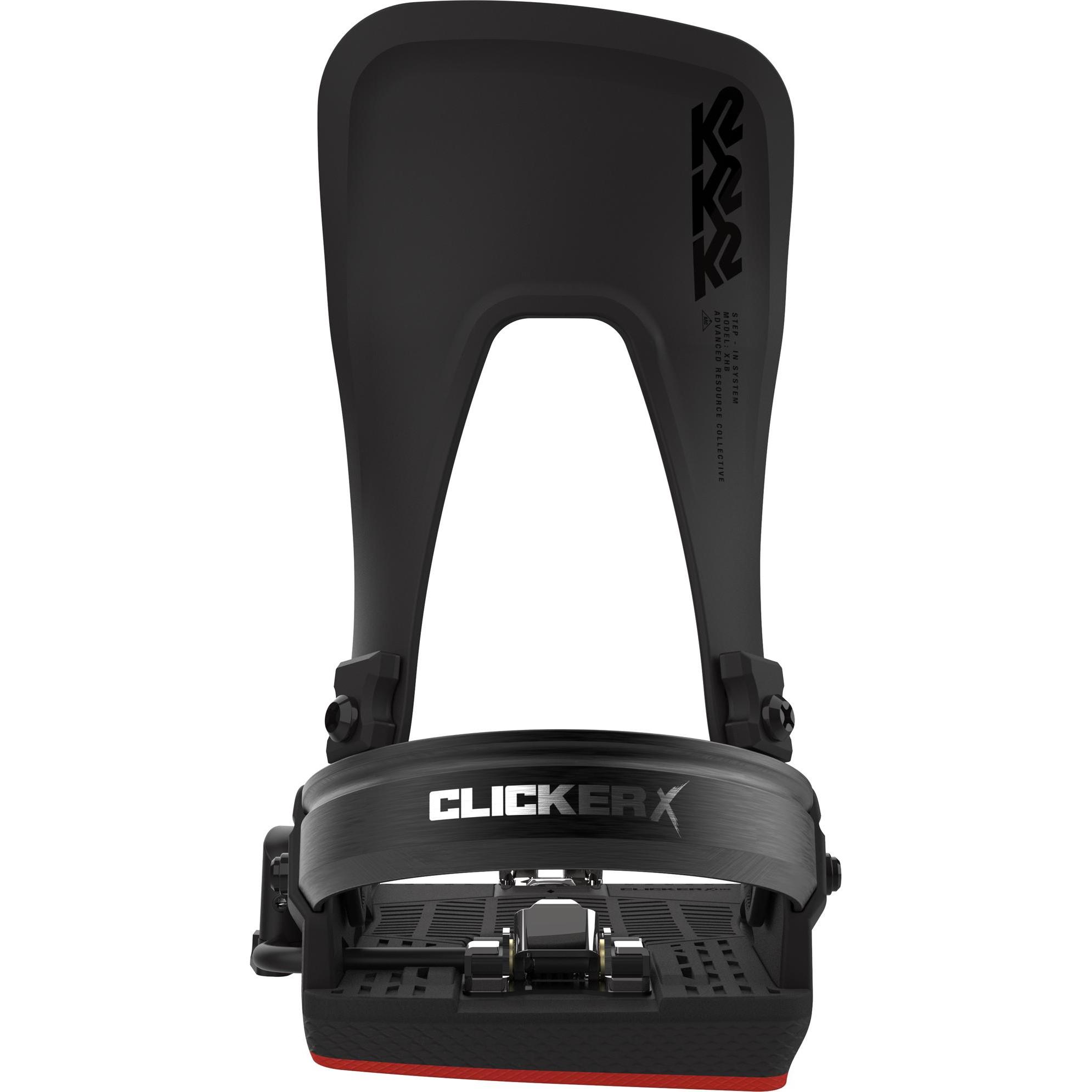 K2 Clicker X Hb Wmn Snowboardbindungen Grösse S - 33,5 - 39 Farbe Schwarz (39) (53345351)