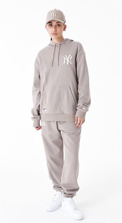 Actual product image New Era Oversized Hoody New York Yankees ash brown (L)