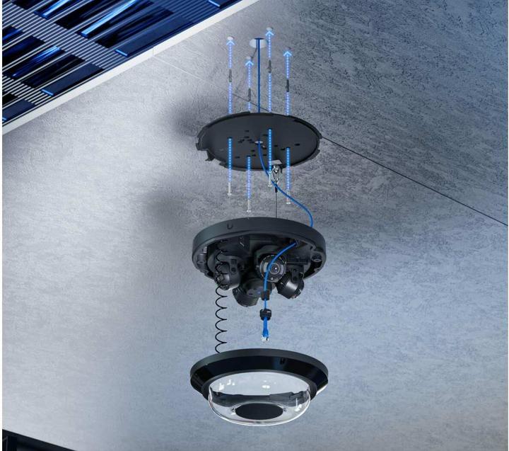 Produktbild Ubiquiti UniFi Protect AI Multi Sensor 4 - Zwart (3840 x 2160 Pixels)