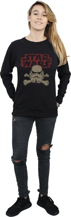 Produktbild Star Wars Stormtrooper Skull Logo Sweatshirt (S)