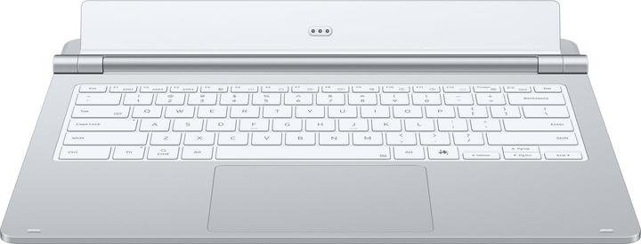 Actual product image Samsung Tab S11 Ultra Keyb Pro Silver (CH, Samsung Galaxy Tab S11 Ultra)