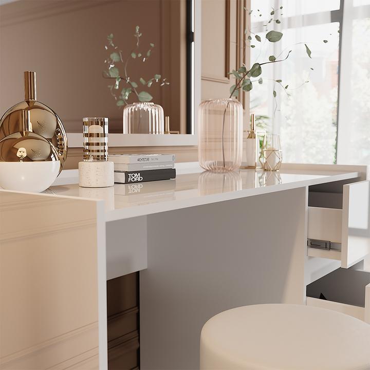 Actual product image Vicco Marla with stool (120 x 60 x 78.60 cm)