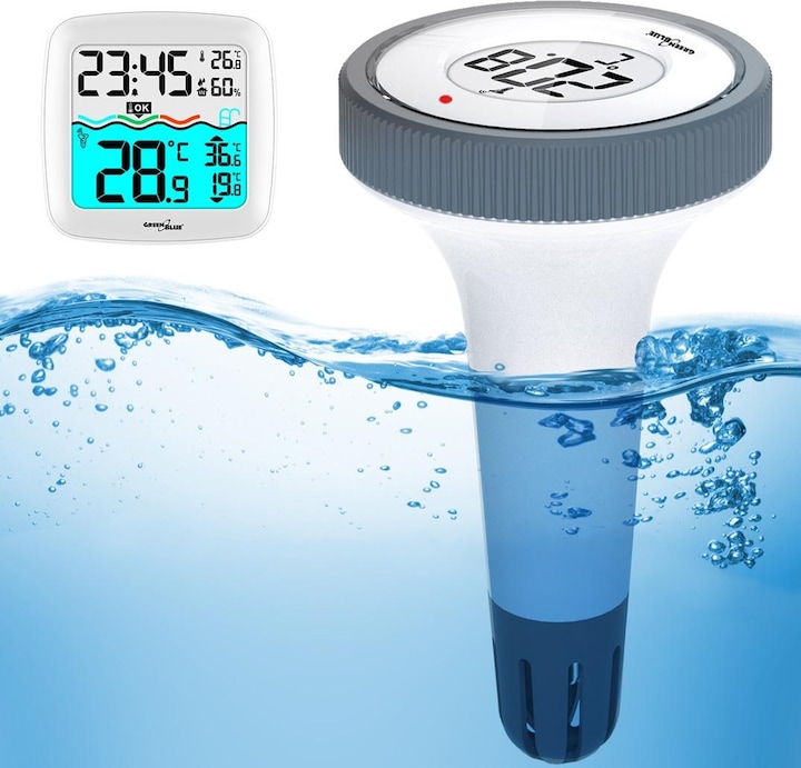 Produktbild Greenblue Poolthermometer mit Wetterstation GB216