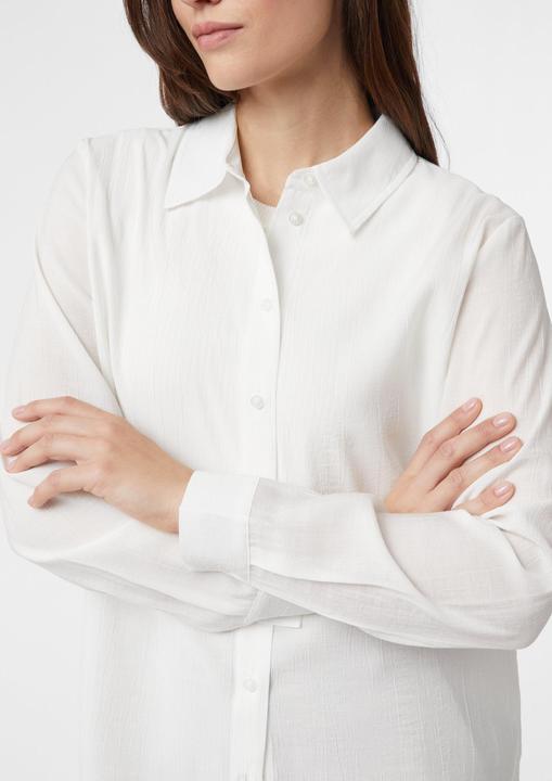 Immagine prodotto Comma Bluse Semitransparente Hemdbluse in Crêpe-Optik (36)