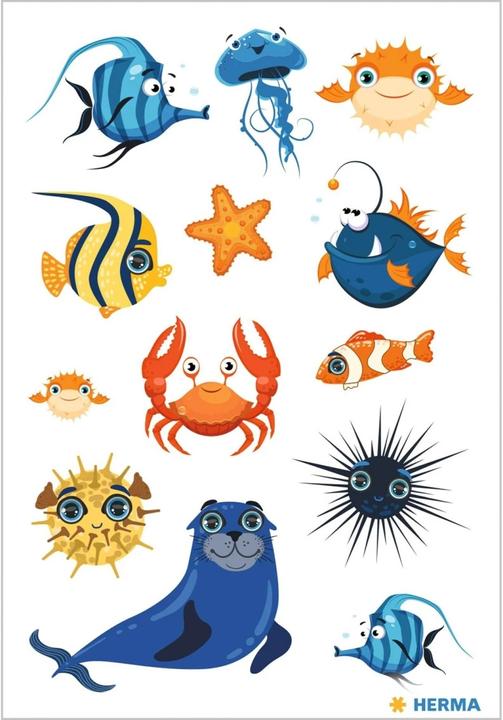 Produktbild HERMA Sticker Fische