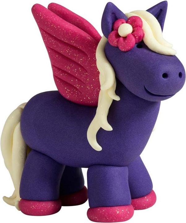 Actual product image Fimo unicorn