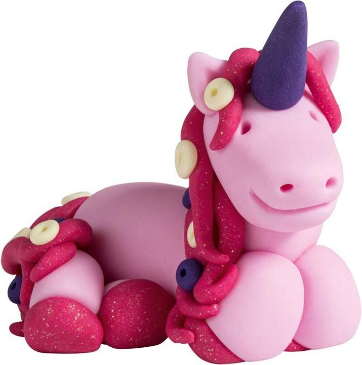 Actual product image Fimo unicorn