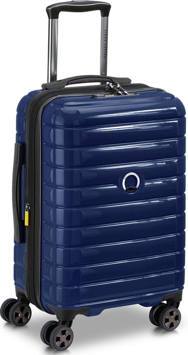 Delsey Shadow 5.0 Expandable 55 cm Suitcase, blue (55 l)