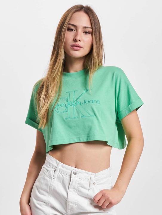 Produktbild Calvin Klein Jeans Monologo Cropped T-Shirt - 123183 (S)