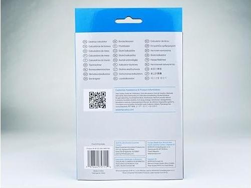 Produktbild HP OfficeCalc 200 II Tischrechner schwarz (Batteriebetrieb, Solarenergie)