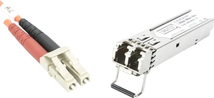 Produktbild Digitus HP-HPE kompatibles mini GBIC (SFP) Modul, 1.25 Gbps, 0.55 km